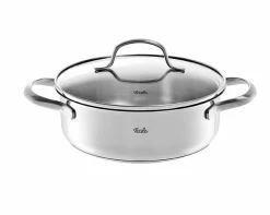 Fissler Bratentopf 20cm silberfarben