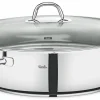 Fissler Bräter oval 38cm silberfarben