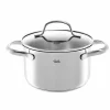 Fissler Kochtopf 16cm silberfarben