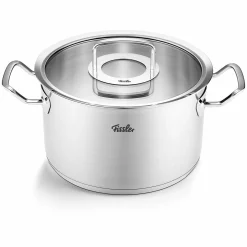 Fissler Kochtopf 24cm silberfarben