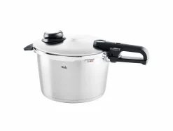 Fissler Schnellkochtopf 8l silberfarben
