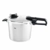 Fissler Schnellkochtopf 6l silberfarben