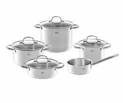 Fissler Topfset 5tlg silberfarben