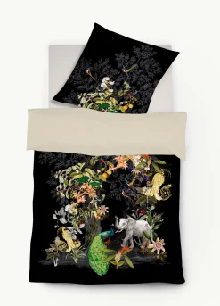 Fleuresse Interlock-Jersey-Bettwäsche grau