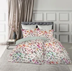 Fleuresse Mako-Satin-Wende-Bettwäsche mehrfarbig