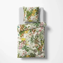 Fleuresse Satin-Bettwäsche mehrfarbig