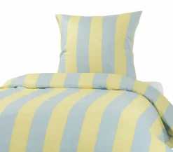 Fleuresse Satin-Bettwäsche blau