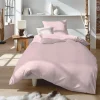 Fleuresse Uni-Satin-Kissenbezug pink