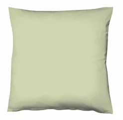 Fleuresse Uni-Satin-Kissenbezug grün