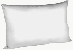 Fleuresse Uni-Satin-Kissenbezug silberfarben