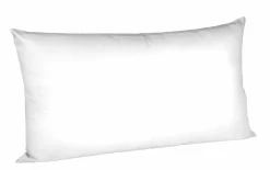 Fleuresse Uni-Satin-Kissenbezug weiß