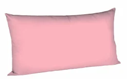 Fleuresse Uni-Satin-Kissenbezug pink