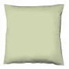 Fleuresse Uni-Satin-Kissenbezug grün