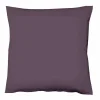 Fleuresse Uni-Satin-Kissenbezug violett