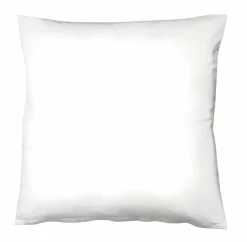 Fleuresse Uni-Satin-Kissenbezug weiß