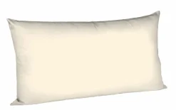 Fleuresse Uni-Satin-Kissenbezug beige