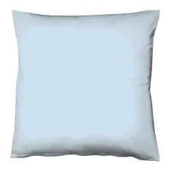 Fleuresse Uni-Satin-Kissenbezug blau