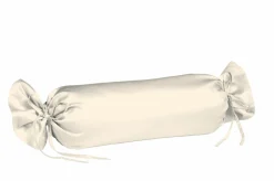 Fleuresse Uni-Satin-Nackenrollenbezug beige