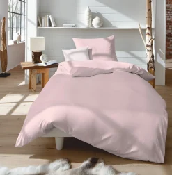 Fleuresse Uni-Satin-Nackenrollenbezug pink