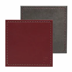 Freeform 4er Untersetzer 10x10cm violettrotgrau