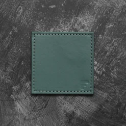 Freeform 4er Untersetzer 10x10cm grüngrau