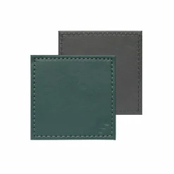 Freeform 4er Untersetzer 10x10cm grüngrau