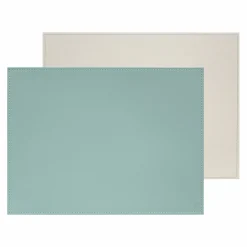 Freeform Tischset eckig 40x30cm grünblaugrau