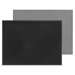 Freeform Tischset eckig 40x30cm grauschwarz