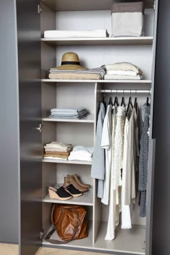 Funktionsschrank grau