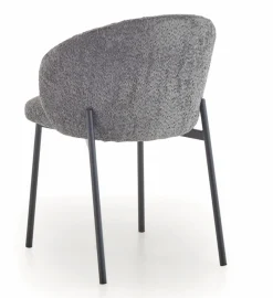 4-Fuß-Stuhl silberfarben