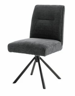 4-Fußstuhl silberfarben