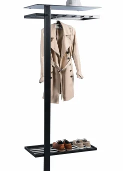 Garderobe schwarz