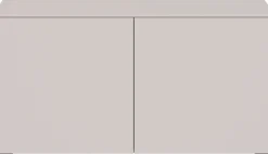 Garderoben- und Sitzbank beige