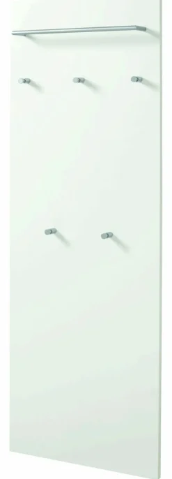 Garderobenpaneel weiß
