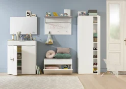 Garderobenschrank mehrfarbig