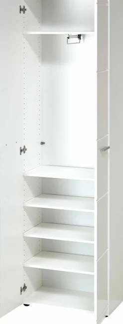Garderobenschrank weiß
