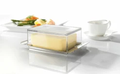Gefu Butterdose 250g silberfarben