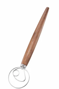 Gefu Dänischer Schneebesen silberfarbenbraun