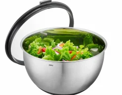 Gefu Edelstahlschüssel 4,5l schwarz