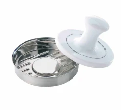 Gefu Hamburgerpresse silberfarben