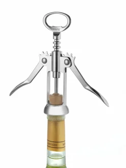 Gefu Hebel-Korkenzieher silberfarben