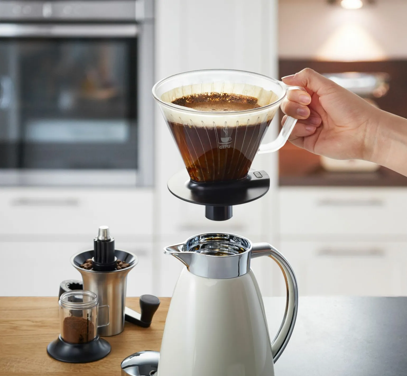 Gefu Kaffeefilter schwarz