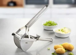 Gefu Kartoffelpresse silberfarben