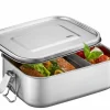 Gefu Lunchbox 1l silberfarben