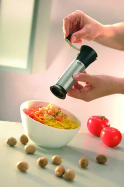 Gefu Muskatmühle schwarz