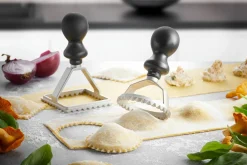 Gefu Ravioliausstecher schwarzsilberfarben