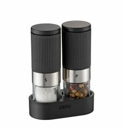 Gefu Salz- und Pfeffermühle schwarz