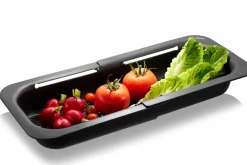 Gefu Spülbeckensieb schwarz