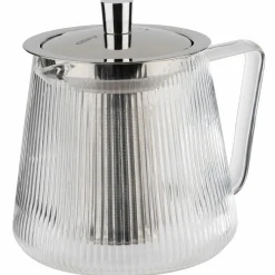 Gefu Teekanne 0,8l silberfarben