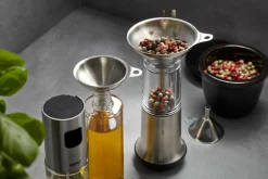 Gefu Trichter-Set 3tlg. silberfarben